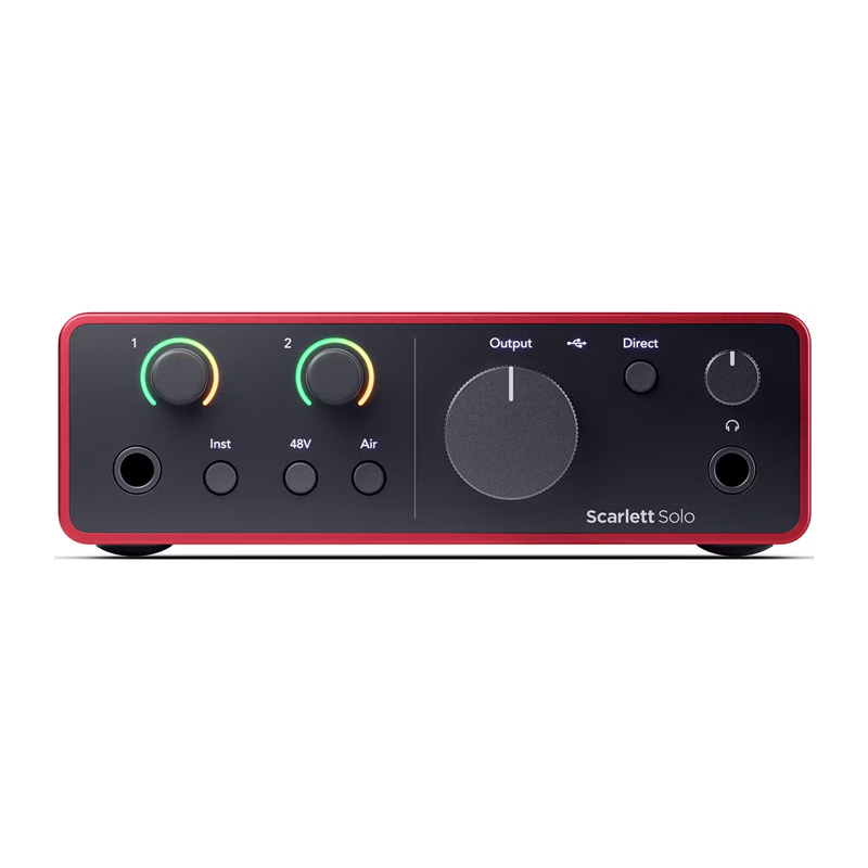 Focusrite Scarlett Solo 4th Gen