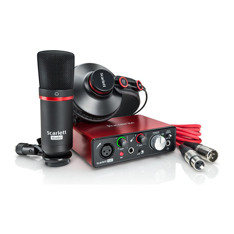 Focusrite Scarlett Solo Studio Pack G2
