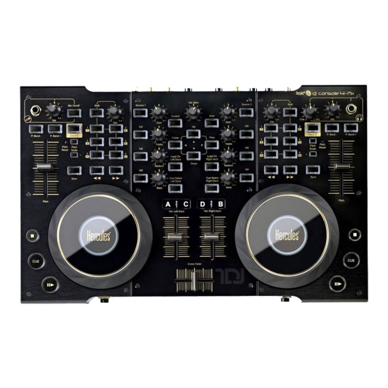 Hercules DJ CONSOLE 4-MX Black