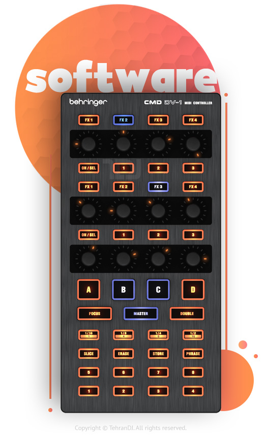 دستگاه دی جی بهرینگر CMD DV-1 قیمت خرید فروش دستگاه دی جی بهرینگر CMD DV-1