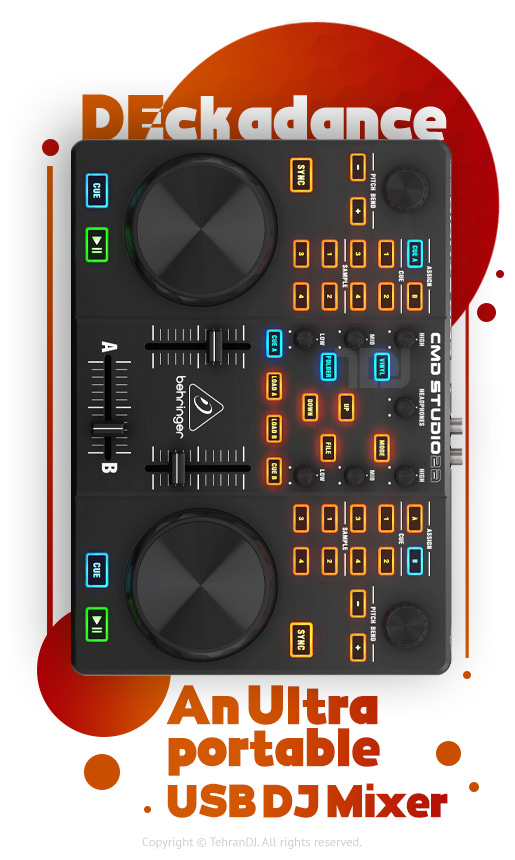 دستگاه دی جی بهرینگر CMD STUDIO 2a قیمت خرید فروش دستگاه دی جی بهرینگر CMD STUDIO 2a