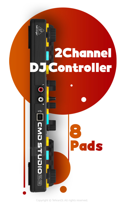 دستگاه دی جی بهرینگر CMD STUDIO 2a قیمت خرید فروش دستگاه دی جی بهرینگر CMD STUDIO 2a