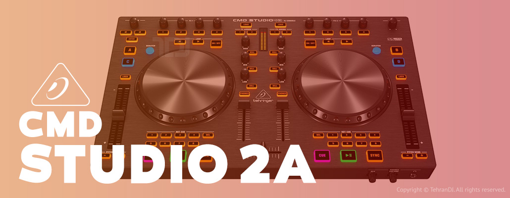 دستگاه دی جی بهرینگر CMD STUDIO 2a قیمت خرید فروش دستگاه دی جی بهرینگر CMD STUDIO 2a