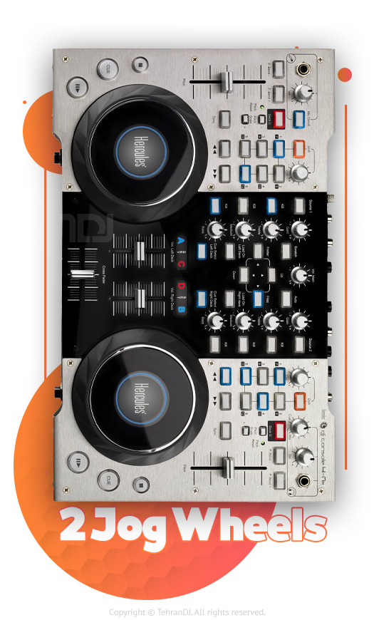 دستگاه دی جی هرکولس DJ CONSOLE 4-MX White قیمت خرید فروش دستگاه دی جی هرکولس DJ CONSOLE 4-MX White