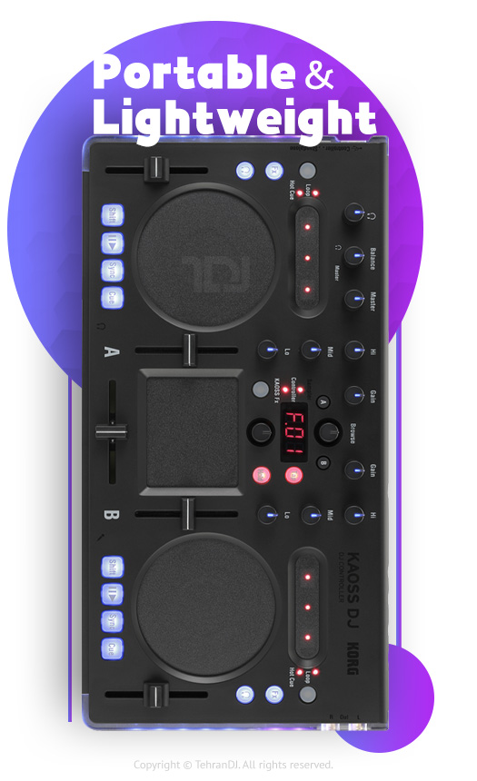 دستگاه دی جی کرگ KAOSS DJ قیمت خرید فروش دستگاه دی جی کرگ KAOSS DJ