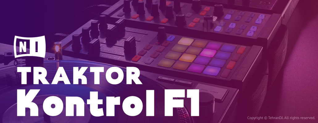 دستگاه دی جی نیتیو اینسترومنتس Traktor Kontrol F1 قیمت خرید فروش دستگاه دی جی نیتیو اینسترومنتس Traktor Kontrol F1