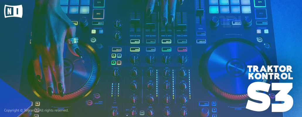 دستگاه دی جی نیتیو اینسترومنتس Traktor Kontrol S3 قیمت خرید فروش دستگاه دی جی نیتیو اینسترومنتس Traktor Kontrol S3