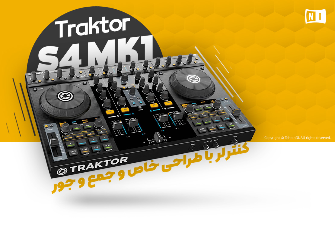 نیتیو اینسترومنتس Traktor Kontrol S4 MK1 قیمت خرید فروش دستگاه نیتیو اینسترومنتس Traktor Kontrol S4 MK1