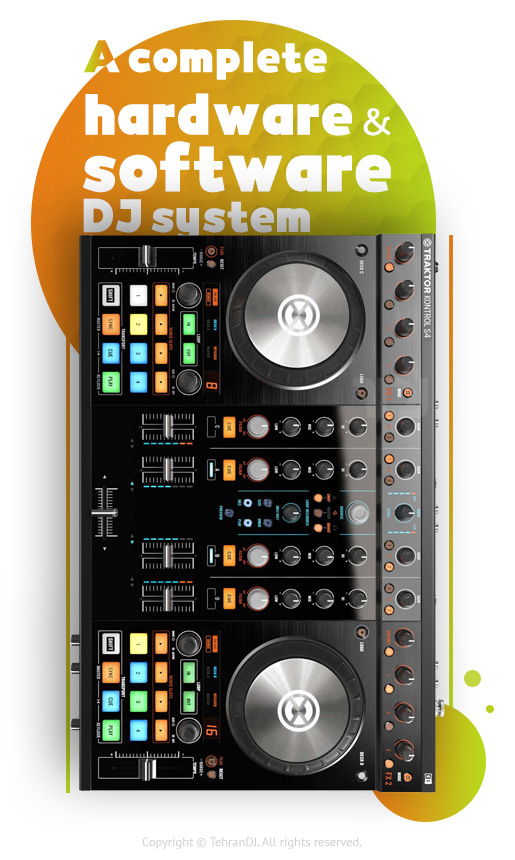 دستگاه دی جی نیتیو اینسترومنتس Traktor Kontrol S4 MK2 قیمت خرید فروش دستگاه دی جی نیتیو اینسترومنتس Traktor Kontrol S4 MK2