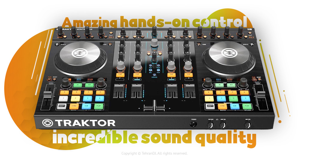دستگاه دی جی نیتیو اینسترومنتس Traktor Kontrol S4 MK2 قیمت خرید فروش دستگاه دی جی نیتیو اینسترومنتس Traktor Kontrol S4 MK2