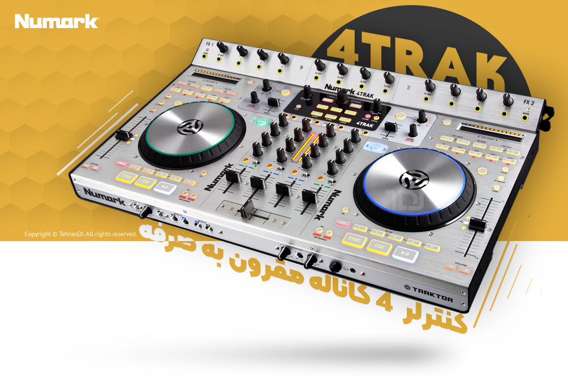 دی جی کنترلر نومارک 4TRAK قیمت خرید فروش دی جی کنترلر نومارک 4TRAK