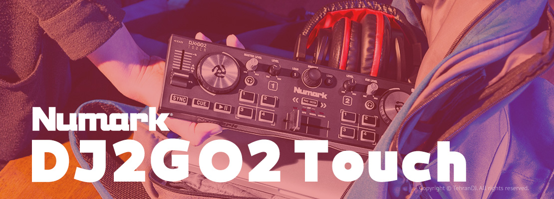 دی جی کنترلر نومارک DJ2GO2 Touch قیمت خرید فروش دی جی کنترلر نومارک DJ2GO2 Touch