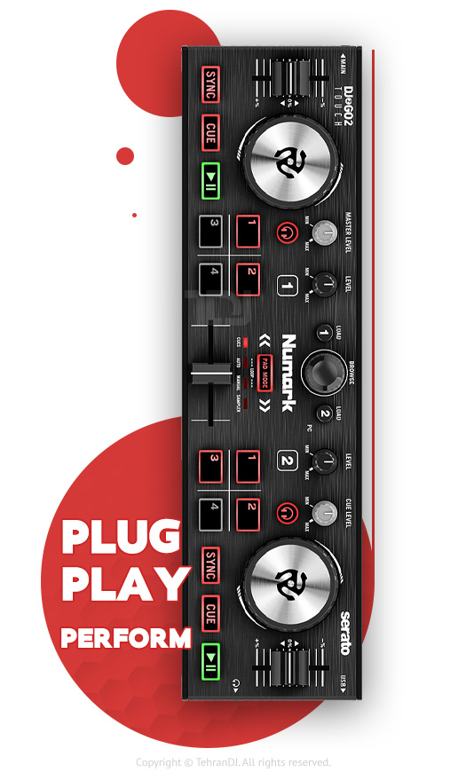 دی جی کنترلر نومارک DJ2GO2 Touch قیمت خرید فروش دی جی کنترلر نومارک DJ2GO2 Touch