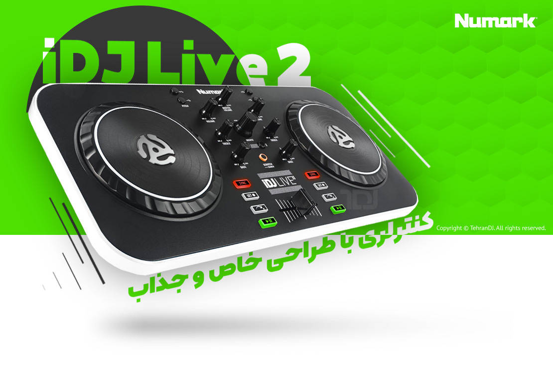 دی جی کنترلر نومارک iDJ Live 2 قیمت خرید فروش دی جی کنترلر نومارک iDJ Live 2
