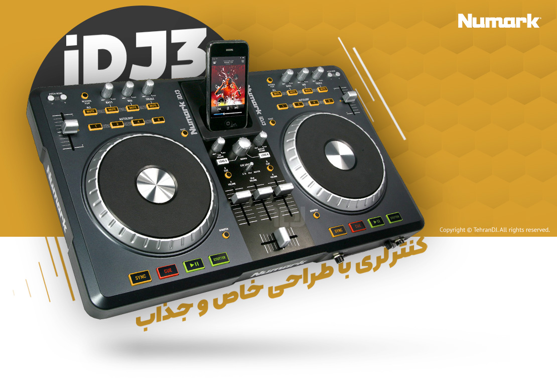 دی جی کنترلر نومارک iDJ3 قیمت خرید فروش دی جی کنترلر نومارک iDJ3