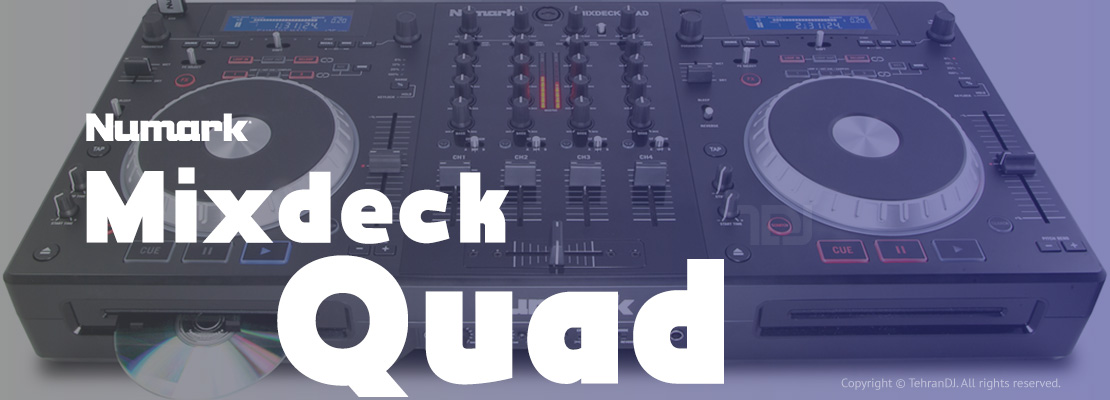 دی جی کنترلر نومارک Mixdeck Quad قیمت خرید فروش دی جی کنترلر نومارک Mixdeck Quad