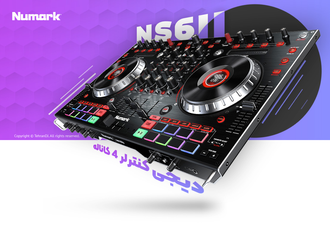 دی جی کنترلر نومارک NS6 MK2 قیمت خرید فروش دی جی کنترلر نومارک NS6 MK2