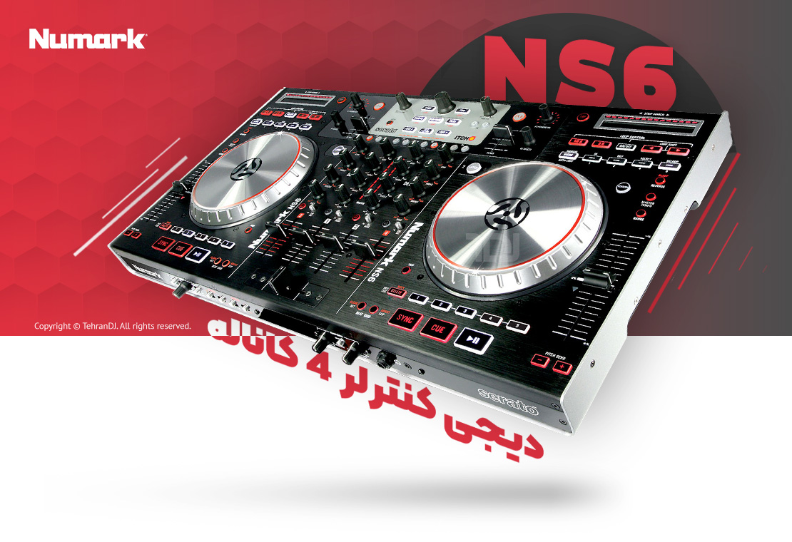 دی جی کنترلر نومارک NS6 قیمت خرید فروش دی جی کنترلر نومارک NS6