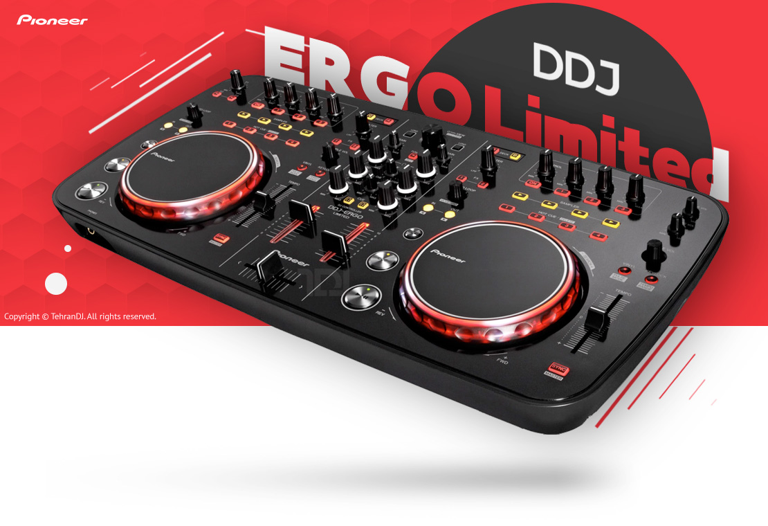 دستگاه دی جی پایونیر DDJ-ERGO Limited قیمت خرید فروش دستگاه دی جی پایونیر DDJ-ERGO Limited