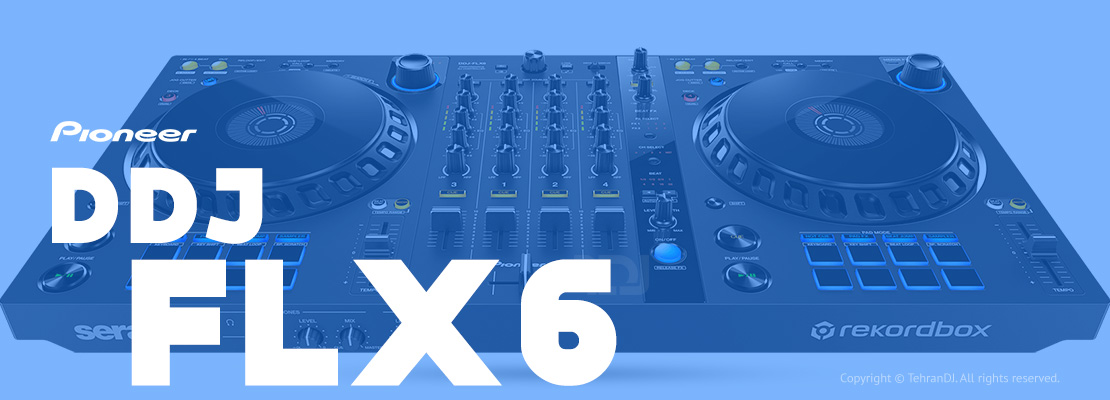 دستگاه دی جی پایونیر DDJ-FLX6 قیمت خرید فروش دستگاه دی جی پایونیر DDJ-FLX6