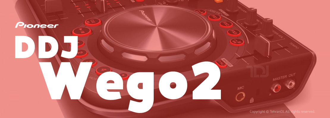 دستگاه دی جی پایونیر DDJ-WeGO2 قیمت خرید فروش دستگاه دی جی پایونیر DDJ-WeGO2
