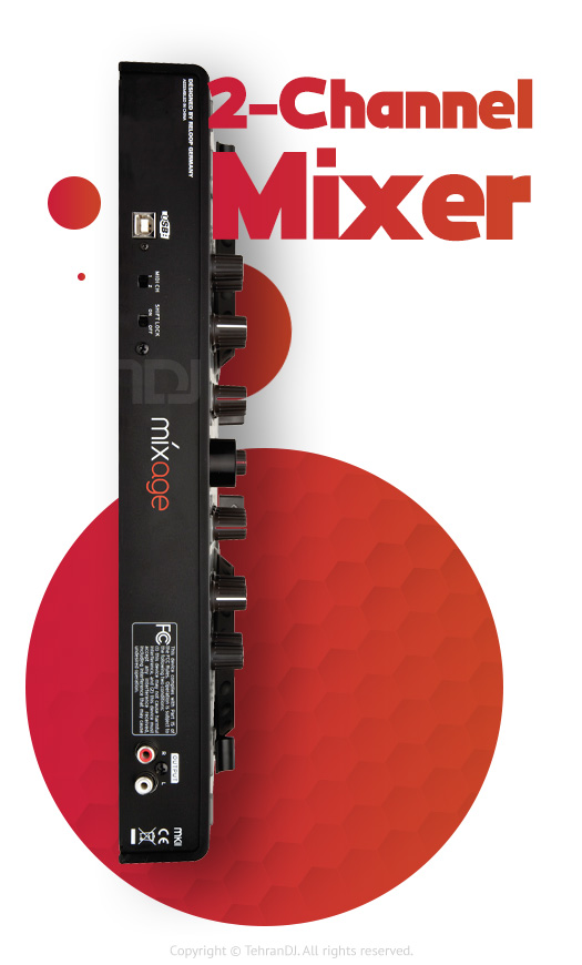 دستگاه دی جی ریلوپ MIXAGE IE MK2 قیمت خرید فروش دستگاه دی جی ریلوپ MIXAGE IE MK2