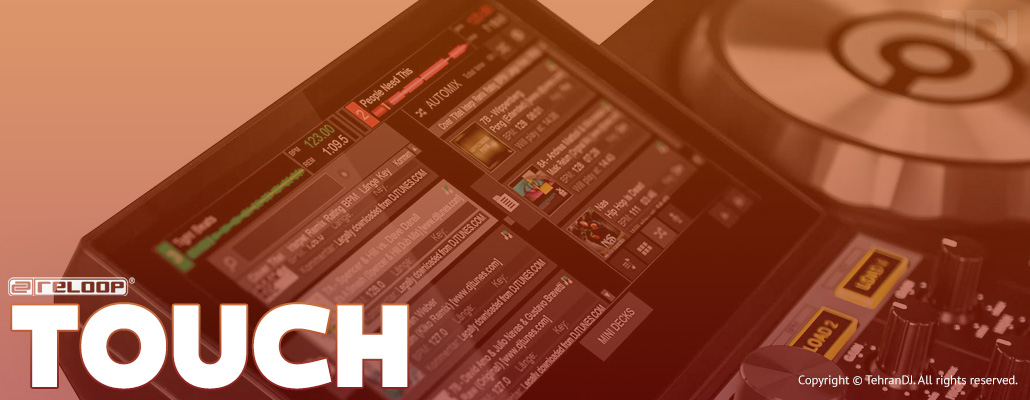 دستگاه دی جی ریلوپ Touch قیمت خرید فروش دستگاه دی جی ریلوپ Touch