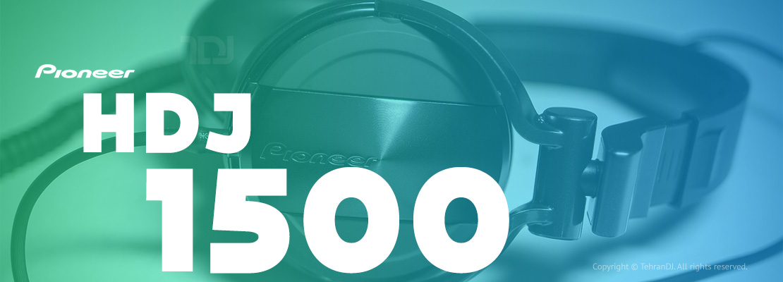 هدفون دی جی پایونیر HDJ-1500 قیمت خرید فروش هدفون دی جی پایونیر HDJ-1500