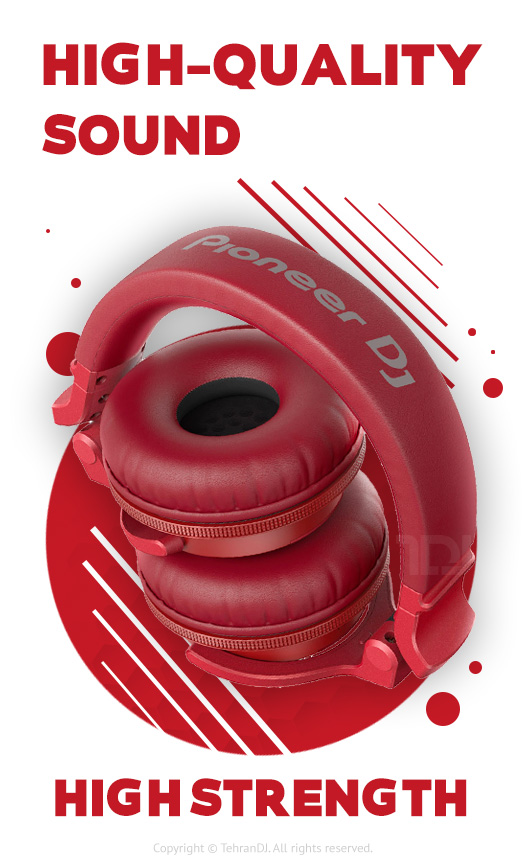 هدفون دی جی پایونیر HDJ-CUE1 BT Red قیمت خرید فروش هدفون دی جی پایونیر HDJ-CUE1 BT Red