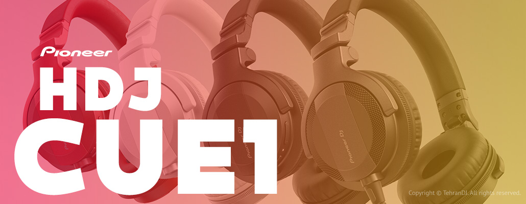 هدفون دی جی پایونیر HDJ-CUE1 قیمت خرید فروش هدفون دی جی پایونیر HDJ-CUE1