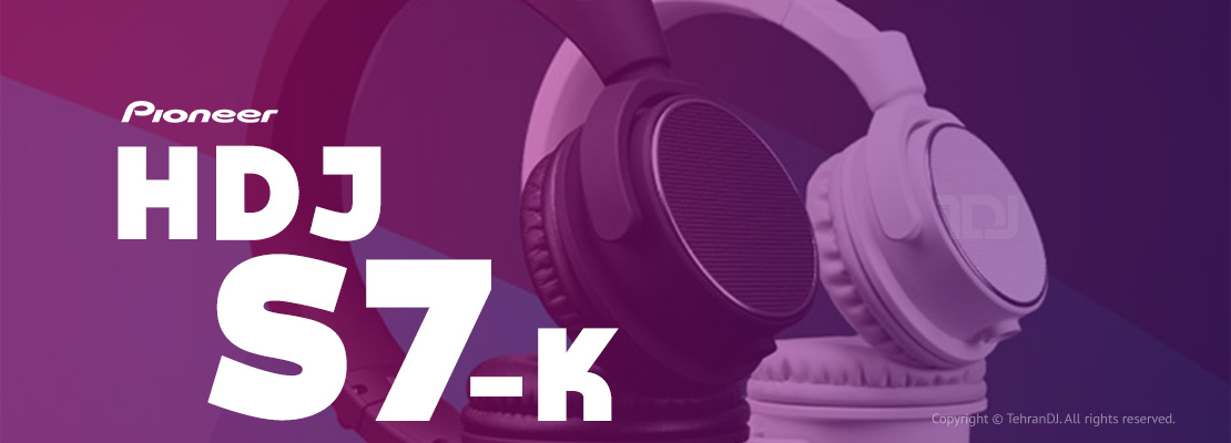 هدفون دی جی پایونیر HDJ-S7-K قیمت خرید فروش هدفون دی جی پایونیر HDJ-S7-K