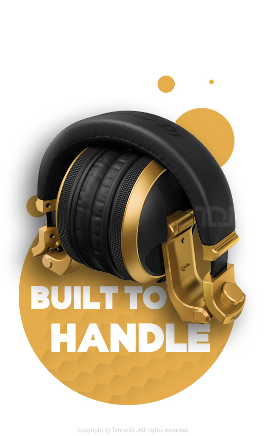 قیمت خرید فروش هدفون دی جی پایونیر HDJ-X5 BT Gold