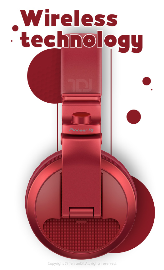 قیمت خرید فروش هدفون دی جی پایونیر HDJ-X5 BT Red