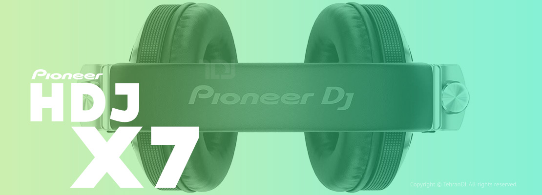 قیمت خرید فروش هدفون دی جی پایونیر HDJ-X7 silver
