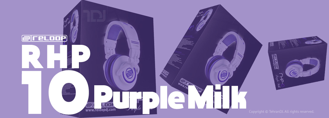 هدفون دی جی ریلوپ RHP-10 Purple Milk قیمت خرید فروش هدفون دی جی ریلوپ RHP-10 Purple Milk