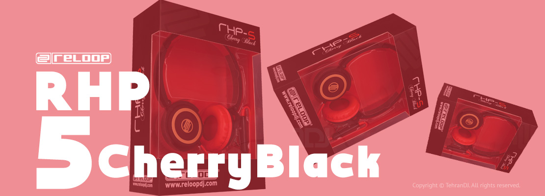 هدفون دی جی ریلوپ RHP-5 Cherry Black قیمت خرید فروش هدفون دی جی ریلوپ RHP-5 Cherry Black