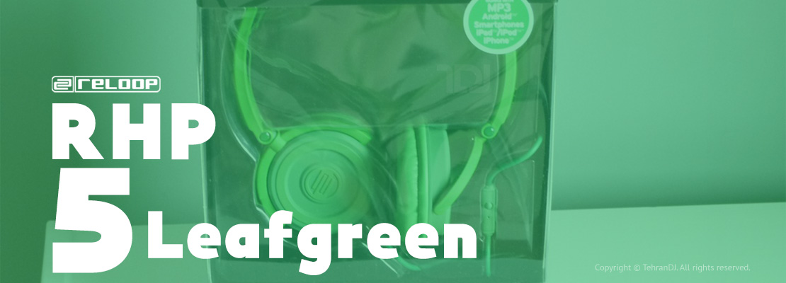 هدفون دی جی ریلوپ RHP-5 Leafgreen قیمت خرید فروش هدفون دی جی ریلوپ RHP-5 Leafgreen