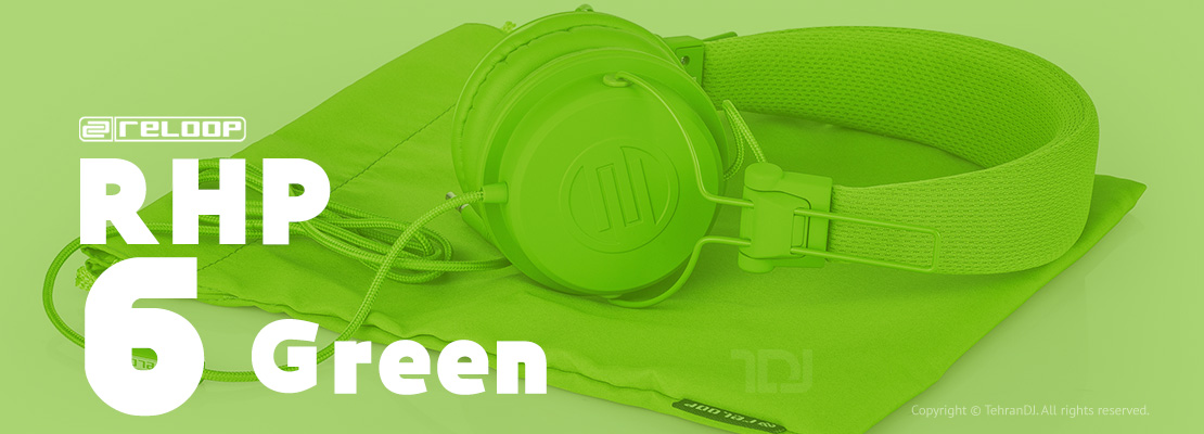 هدفون دی جی ریلوپ RHP-6 GREEN قیمت خرید فروش هدفون دی جی ریلوپ RHP-6 GREEN