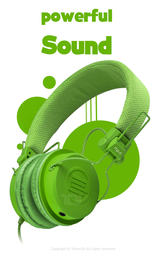 هدفون دی جی ریلوپ RHP-6 GREEN قیمت خرید فروش هدفون دی جی ریلوپ RHP-6 GREEN