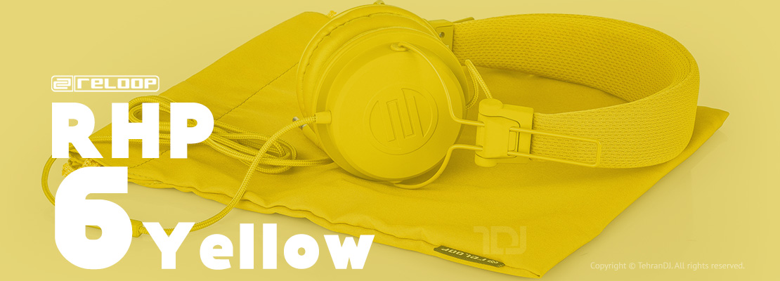 قیمت خرید فروش هدفون دی جی ریلوپ RHP-6 Yellow