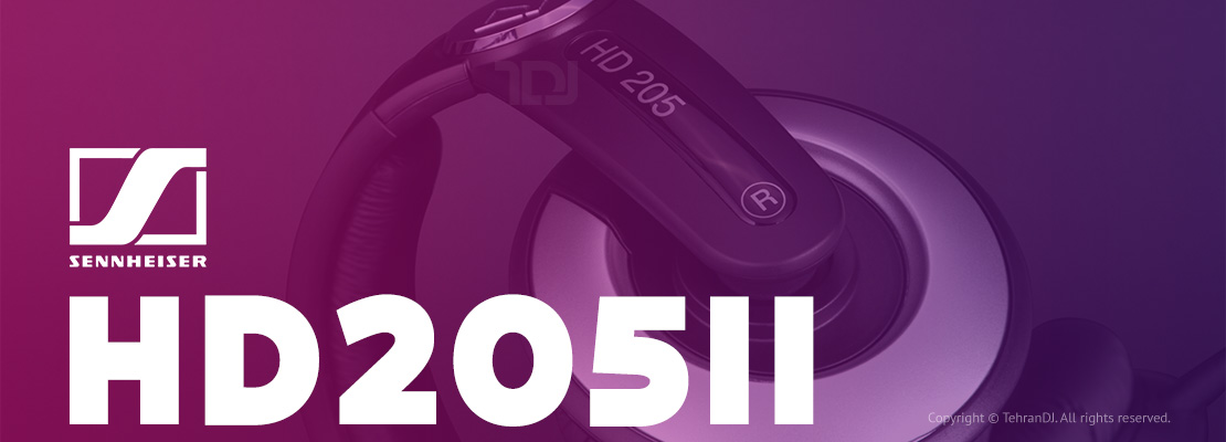 هدفون دی جی سنهایزر HD 205 II قیمت خرید فروش هدفون دی جی سنهایزر HD 205 II