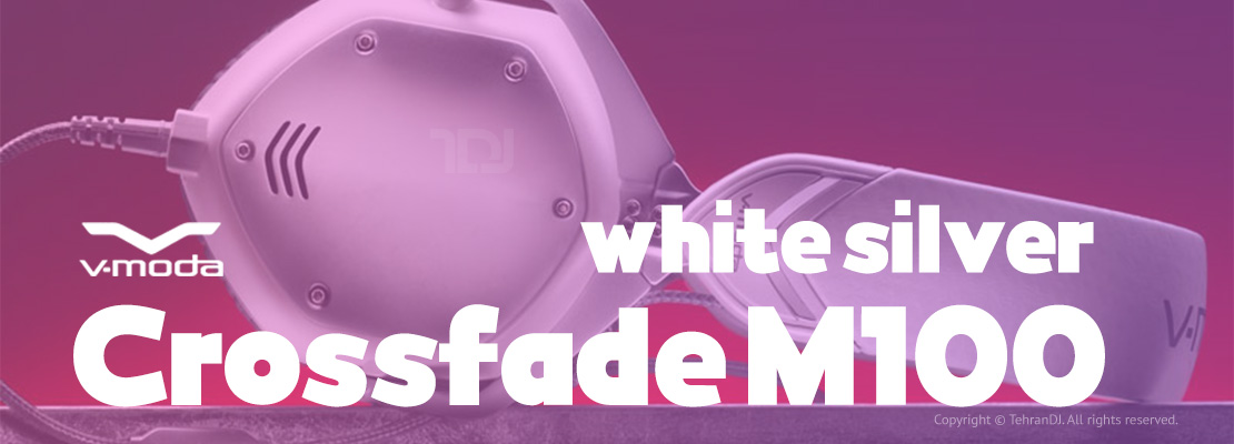هدفون دی جی وی مودا Crossfade M-100 white silver قیمت خرید فروش هدفون دی جی وی مودا Crossfade M-100 white silver