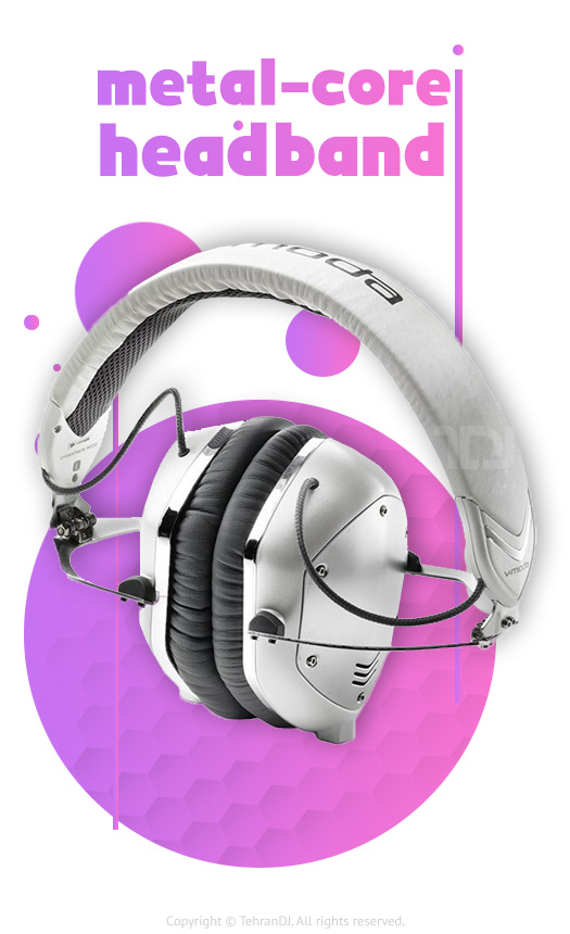 هدفون دی جی وی مودا Crossfade M-100 white silver قیمت خرید فروش هدفون دی جی وی مودا Crossfade M-100 white silver