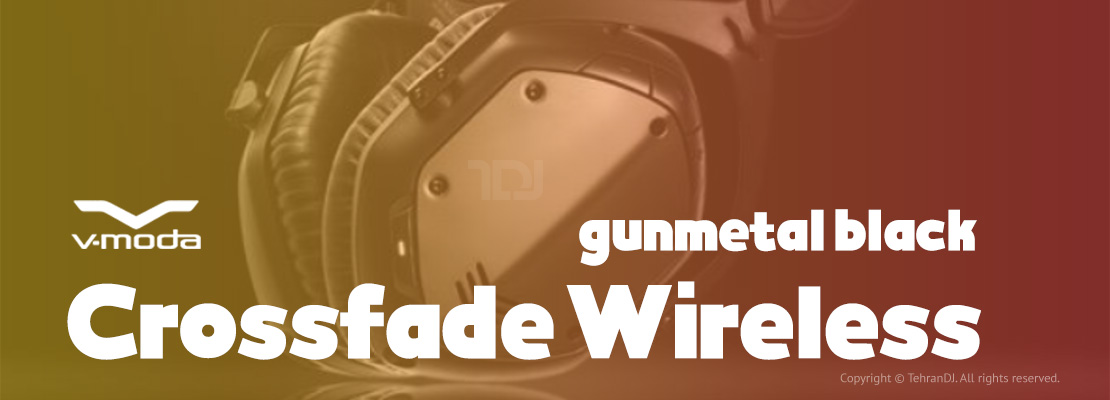 قیمت خرید فروش هدفون دی جی وی مودا Crossfade Wireless gunmetal black