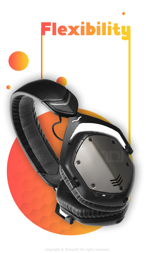 قیمت خرید فروش هدفون دی جی وی مودا Crossfade Wireless gunmetal black