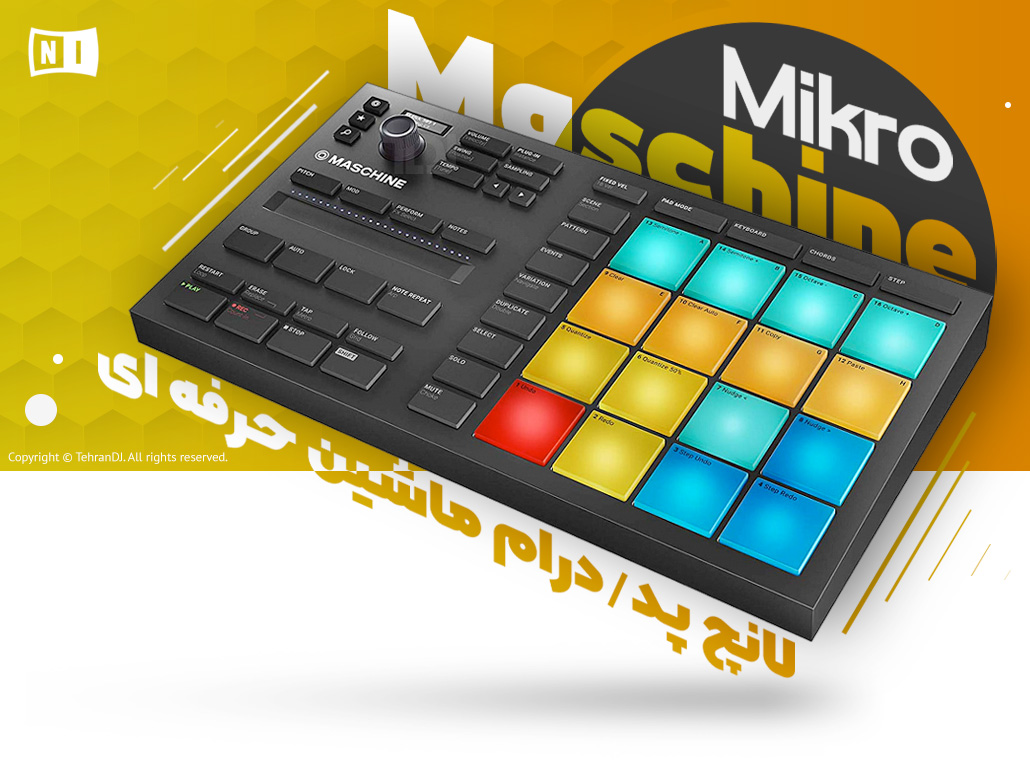لانچپد نیتیو اینسترومنتس Maschine Mikro MK3 قیمت خرید فروش لانچپد نیتیو اینسترومنتس Maschine Mikro MK3