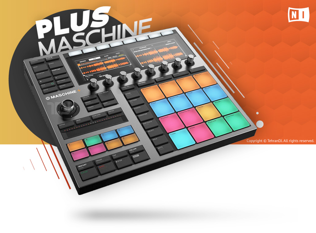 لانچپد نیتیو اینسترومنتس Maschine Plus قیمت خرید فروش لانچپد نیتیو اینسترومنتس Maschine Plus