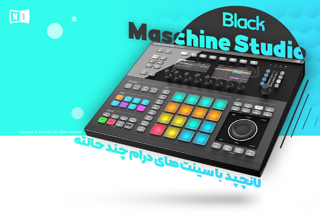 لانچپد نیتیو Maschine Studio Black قیمت خرید فروش لانچپد نیتیو Maschine Studio Black