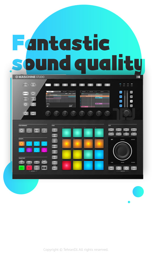لانچپد نیتیو Maschine Studio Black قیمت خرید فروش لانچپد نیتیو Maschine Studio Black