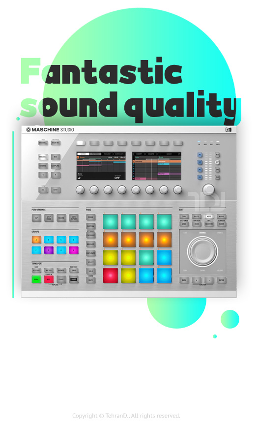 لانچپد نیتیو Maschine Studio White قیمت خرید فروش لانچپد نیتیو Maschine Studio White